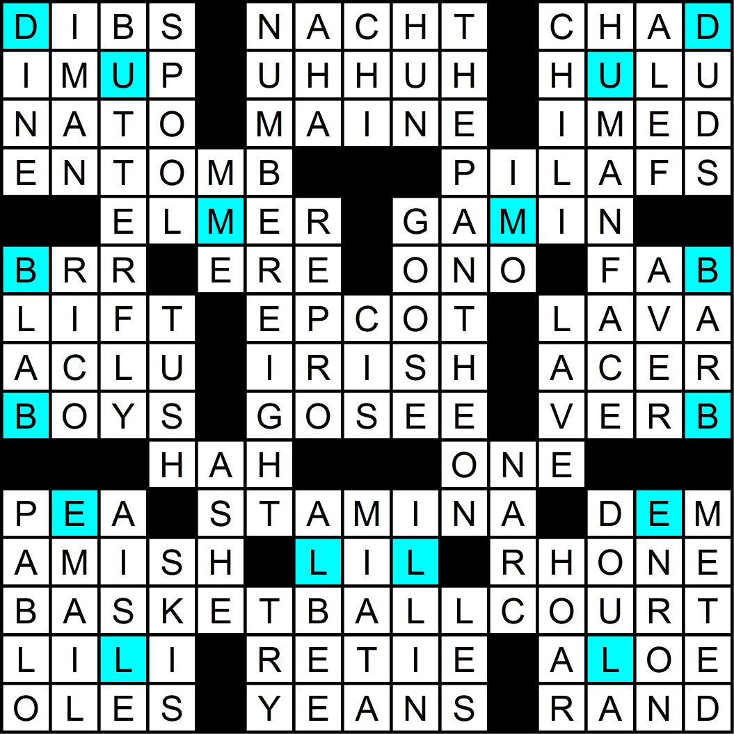 Weekly Crossword Contest Matt Gaffney's Weekly Crossword Contest