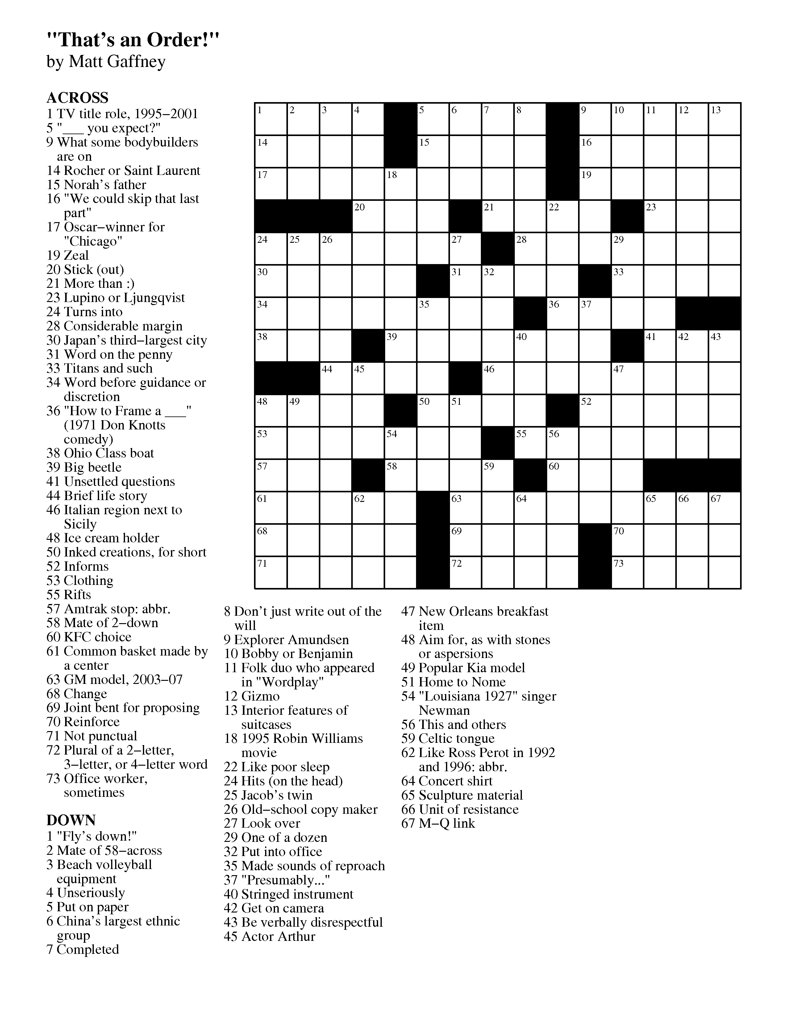 travel group crossword clue