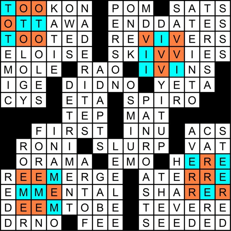 Weekly Crossword Contest | Matt Gaffney's Weekly Crossword Contest