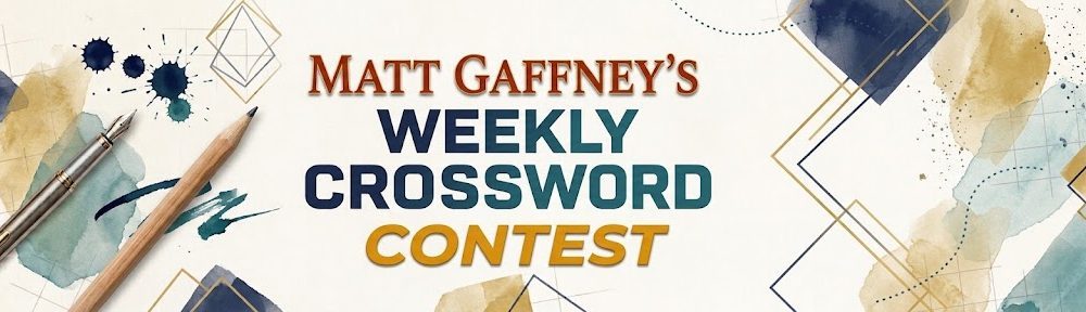 Matt Gaffney's Weekly Crossword Contest